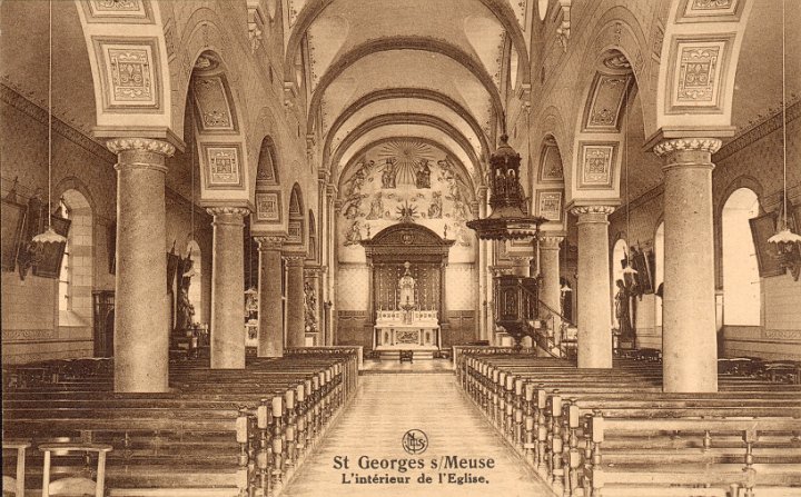 Intérieur de l'église de Saint-Georges