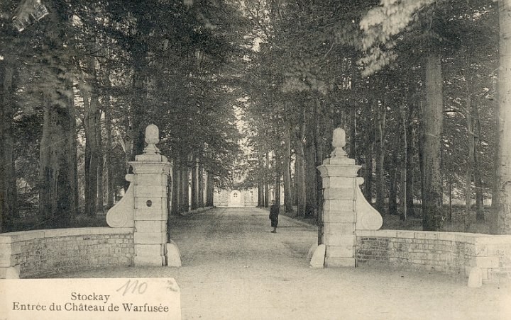 L'entrée du Château de Warfusée