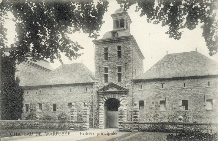 Château de Warfusée entrée principale