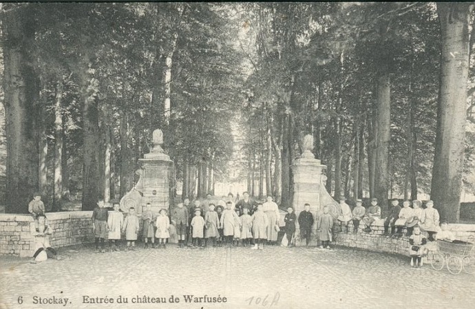 L'entrée du Château de Warfusée