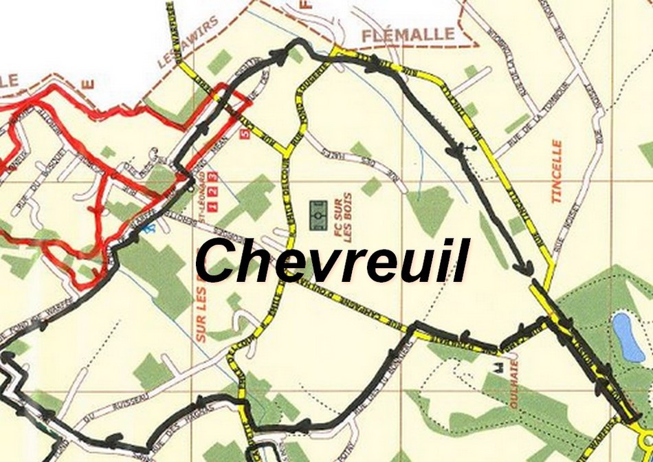 Carte du Chevreuil