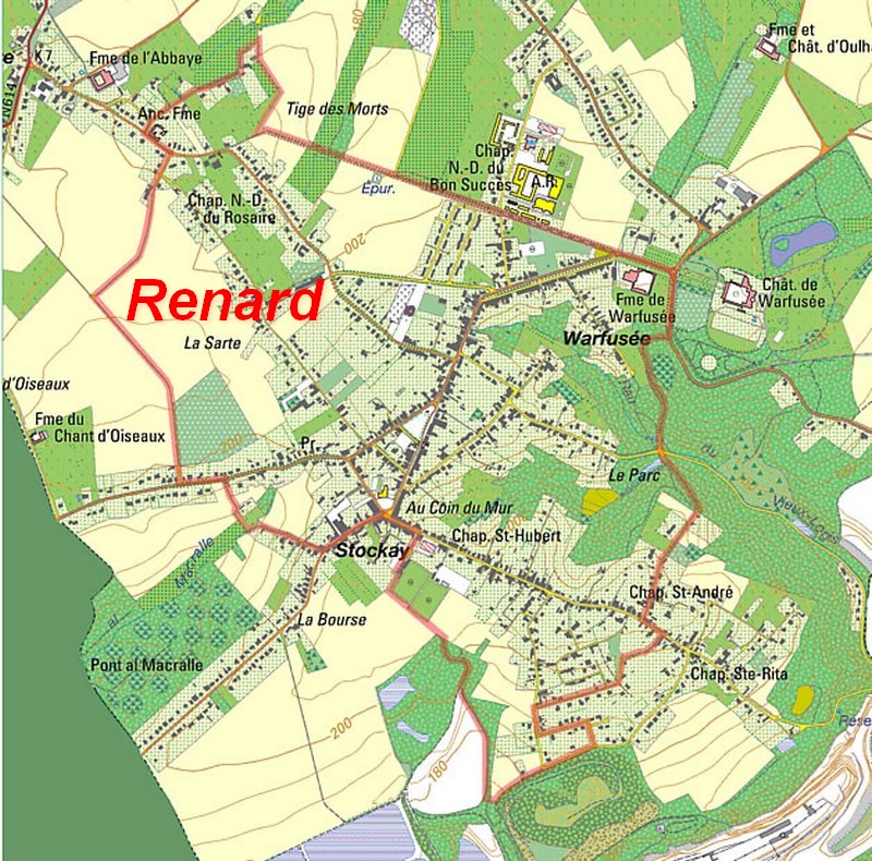Carte du Renard